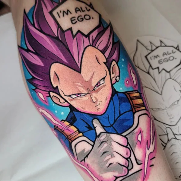 Vegeta Tattoo 76