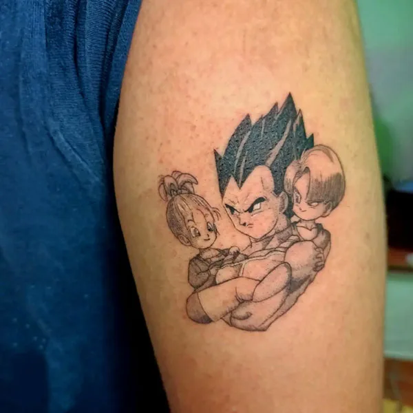Vegeta Tattoo 78