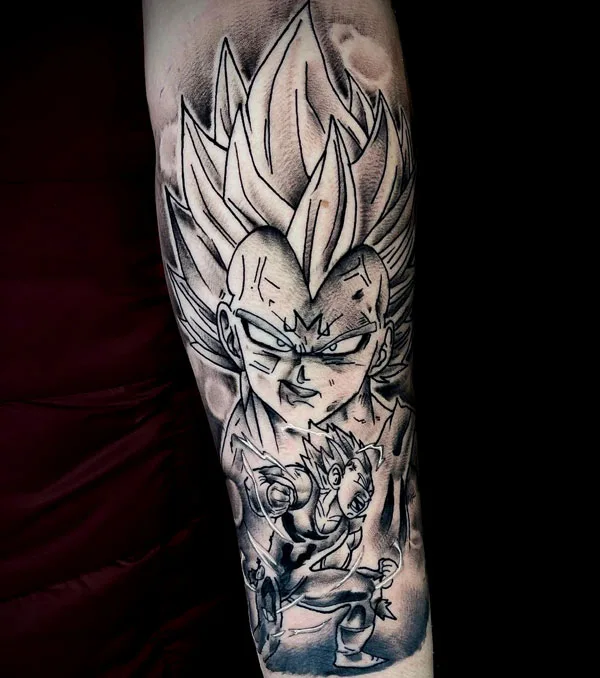 Vegeta Tattoo 79