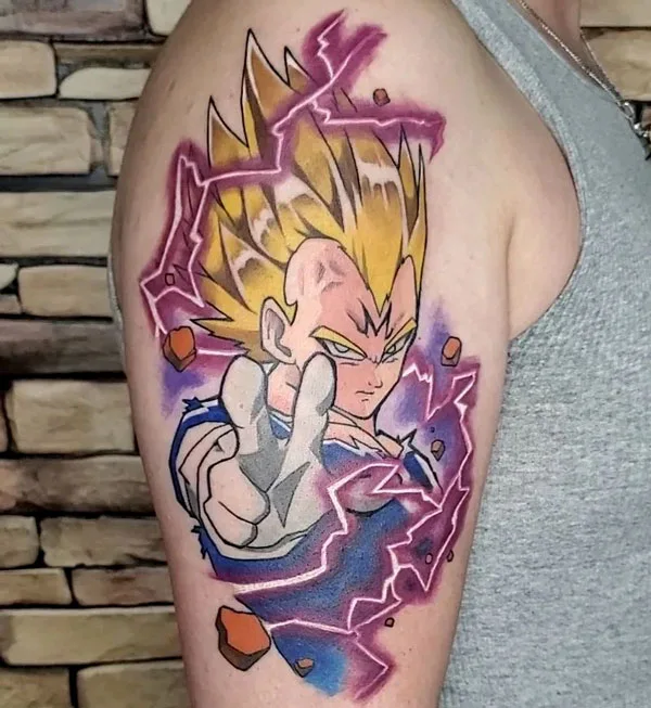 Vegeta Tattoo 80