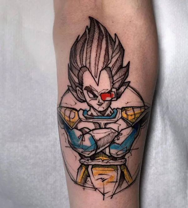 Vegeta Tattoo 82