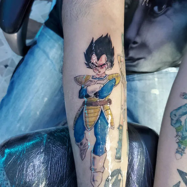 Vegeta Tattoo 83