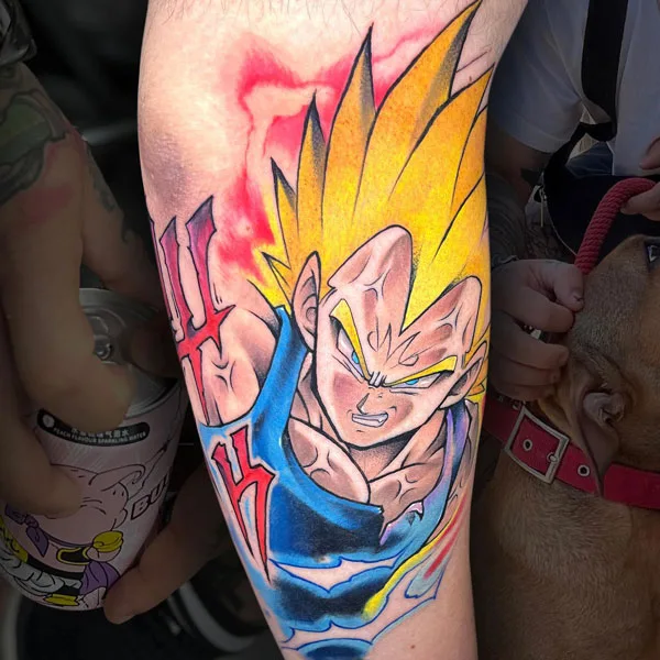 Vegeta Tattoo 88