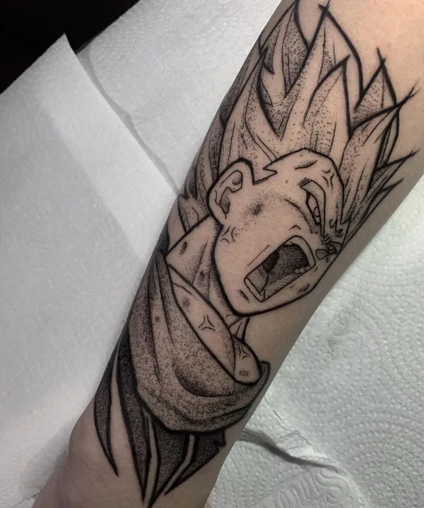 Vegeta Tattoo 91