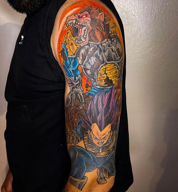 Vegeta Tattoo 92