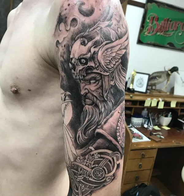 Viking Arm Tattoo 2