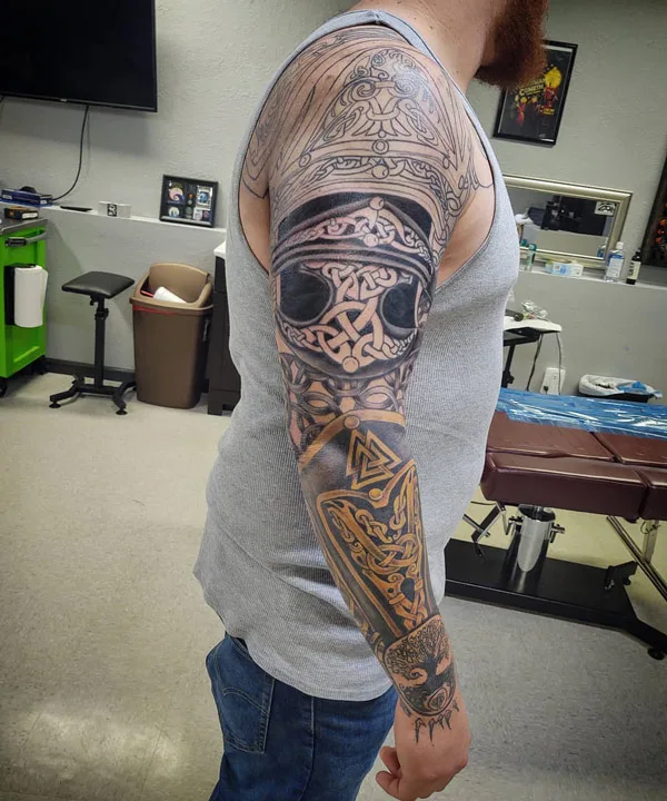 Viking Armour Tattoo 1