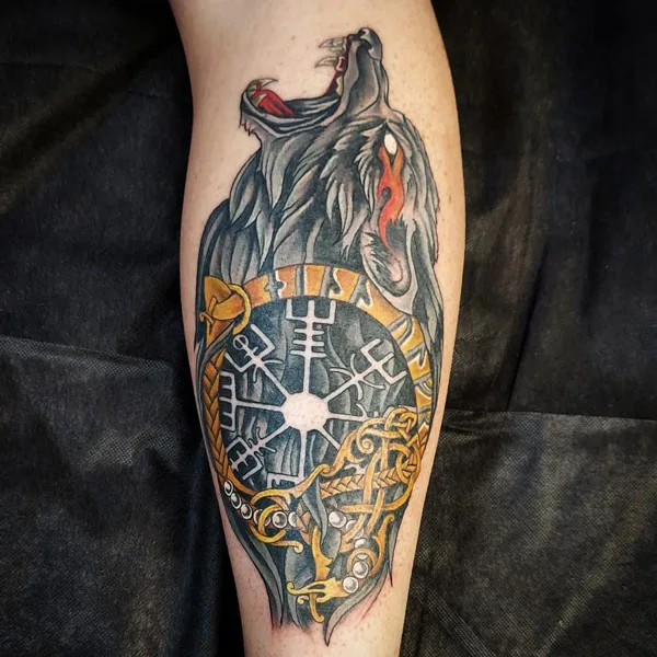 Viking Compass Tattoo 3