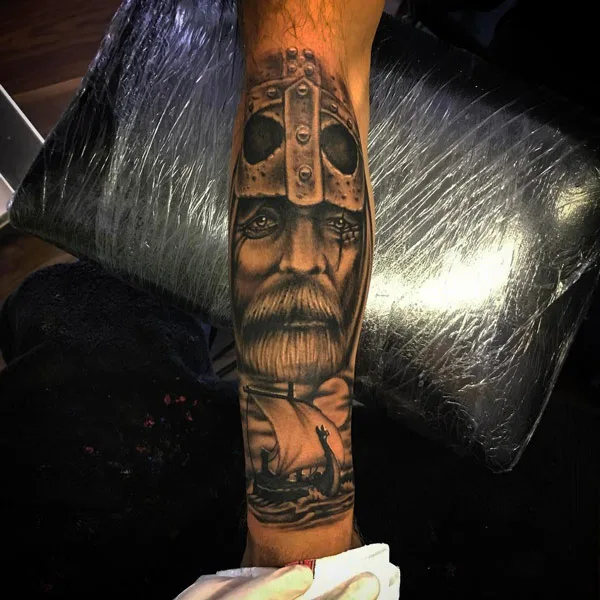Viking Forearm Tattoo 1