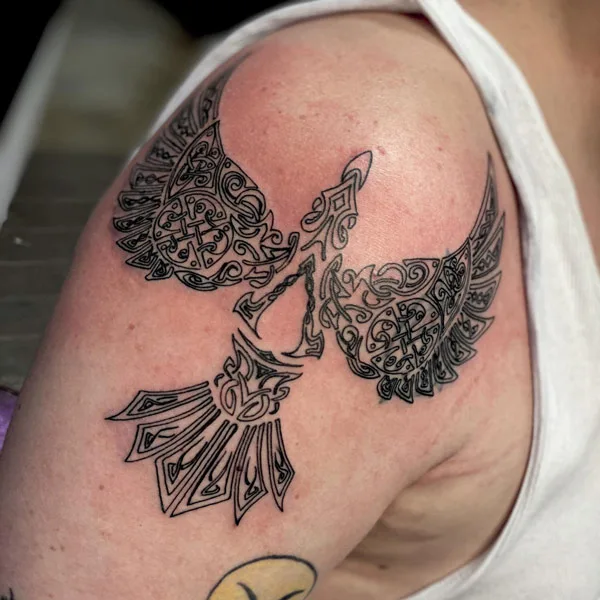 Viking Raven Tattoo