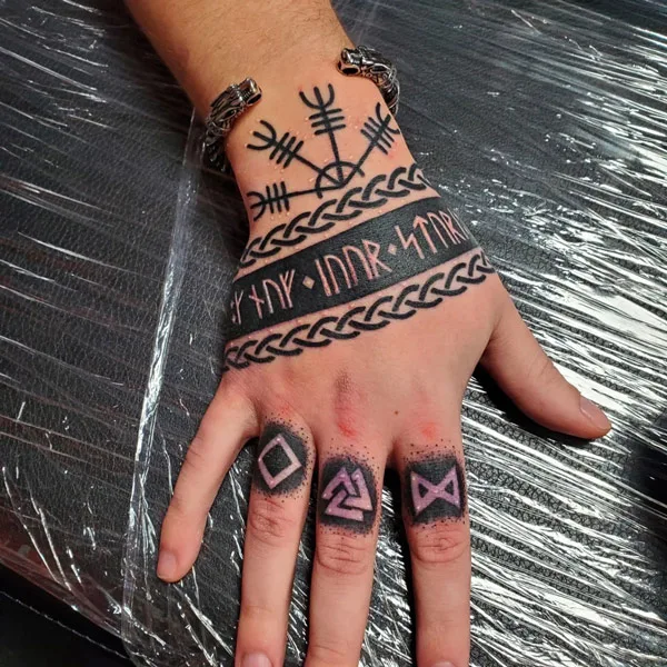 Viking Runes Tattoo 3