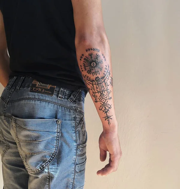 Viking Symbols Tattoo 2