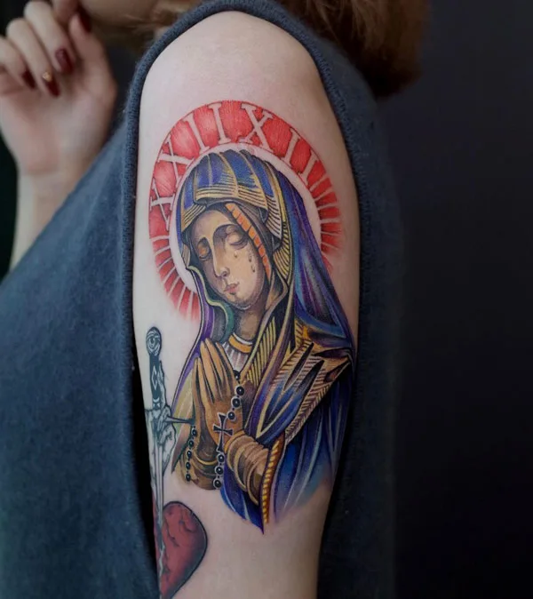Virgin Mary Tattoo Meaning