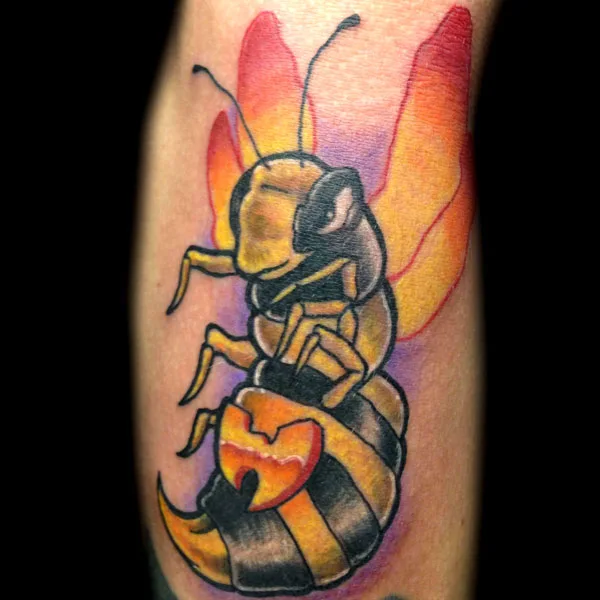 WU tang bee tattoo