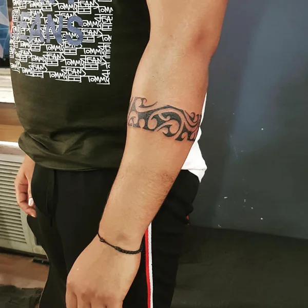 Warrior Tribal Armband Tattoo 2