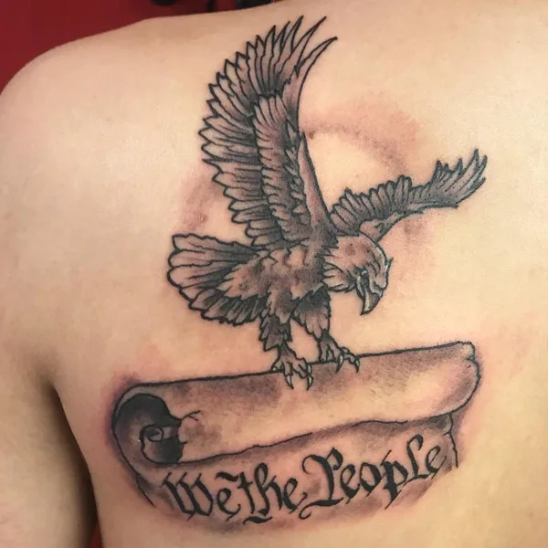 We The People Eagle Tattoo 3