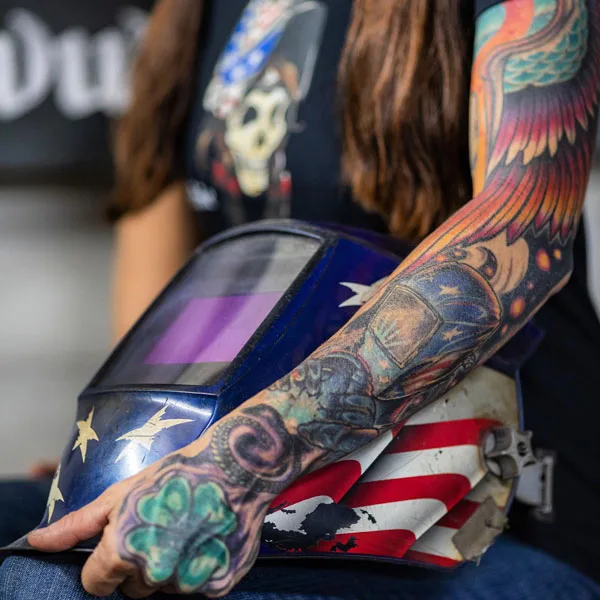 Welding tattoo 10