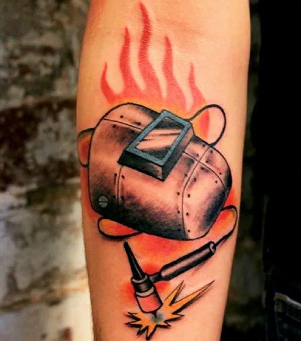 Welding tattoo 101