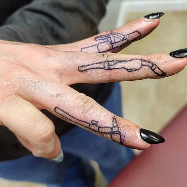 Welding tattoo 11