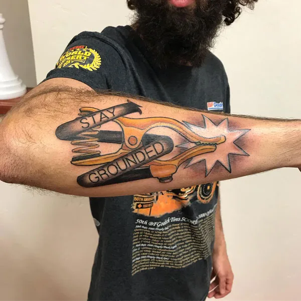 Welding tattoo 17