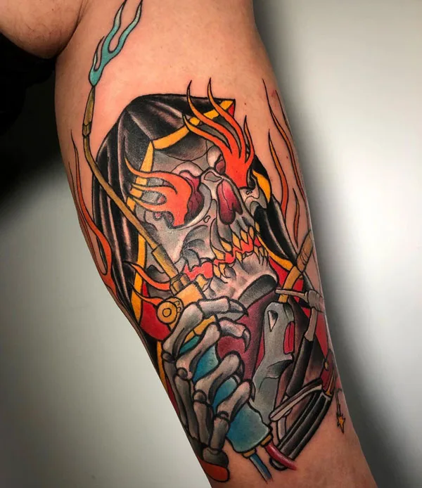 Welding tattoo 37
