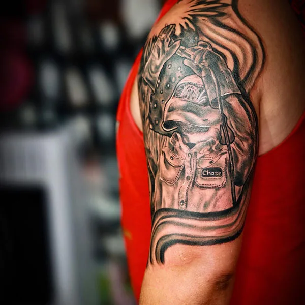 Welding tattoo 44