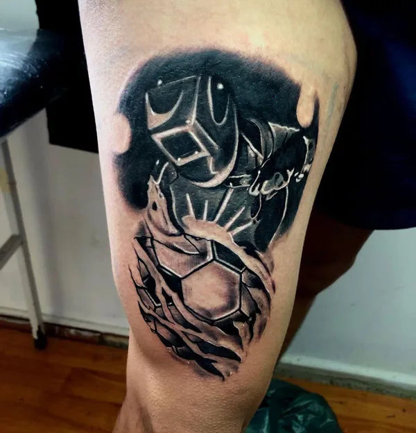 Welding tattoo 46