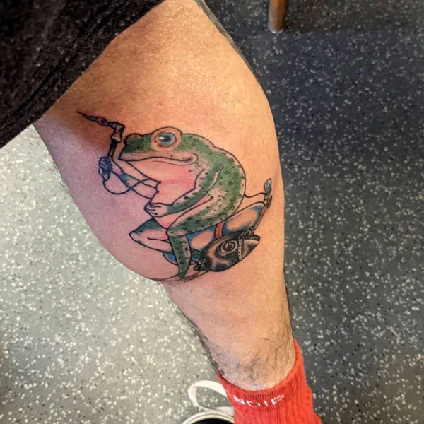 Welding tattoo 48