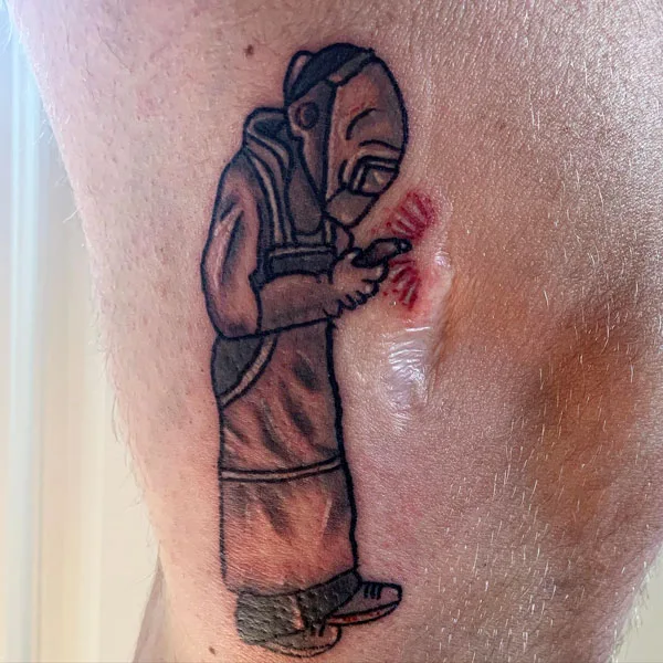 Welding tattoo 49