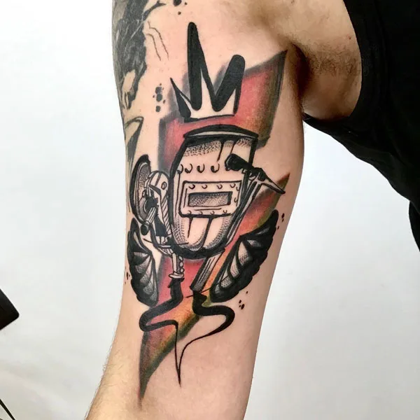 Welding tattoo 61