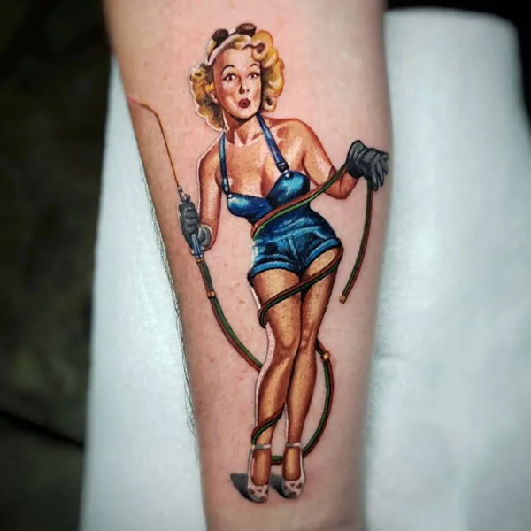 Welding tattoo 66