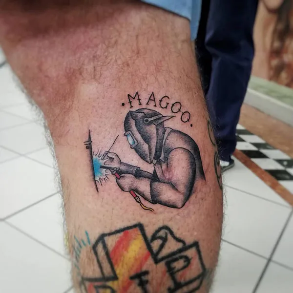Welding tattoo 67
