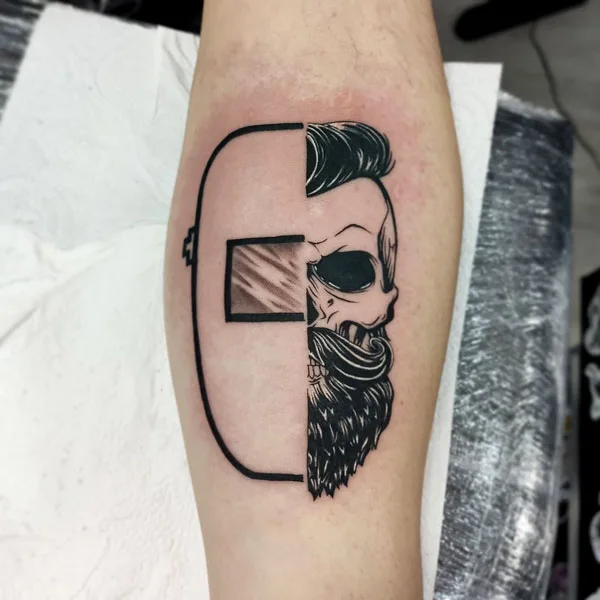 Welding tattoo 69