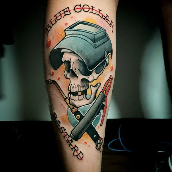 Welding tattoo 73