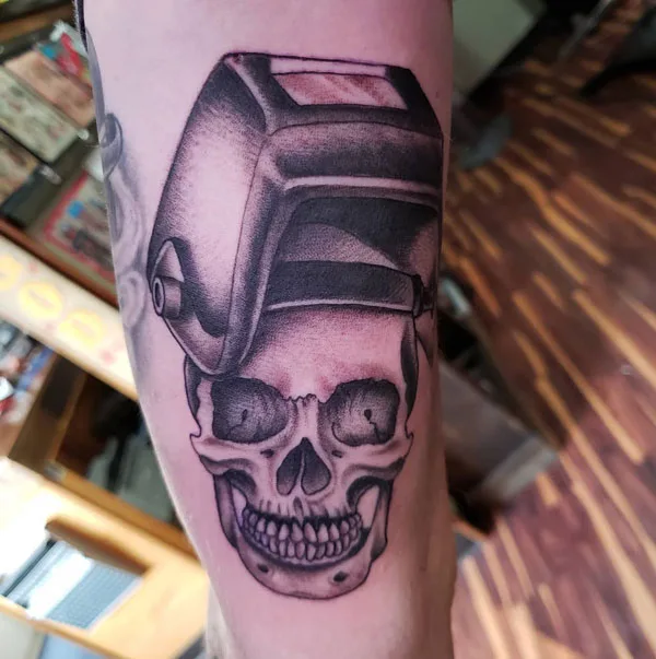 Welding tattoo 86