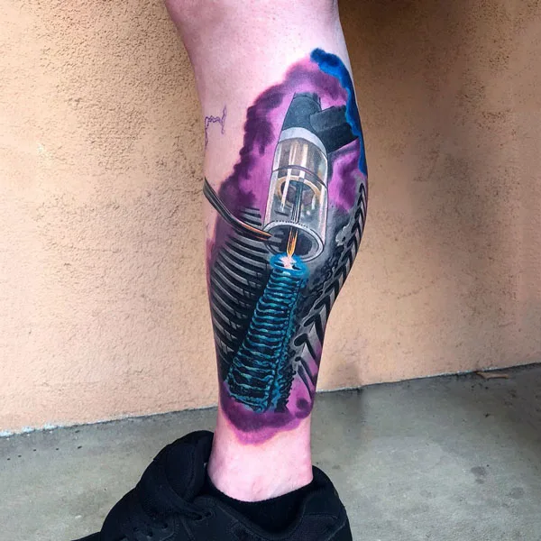 Welding tattoo 87