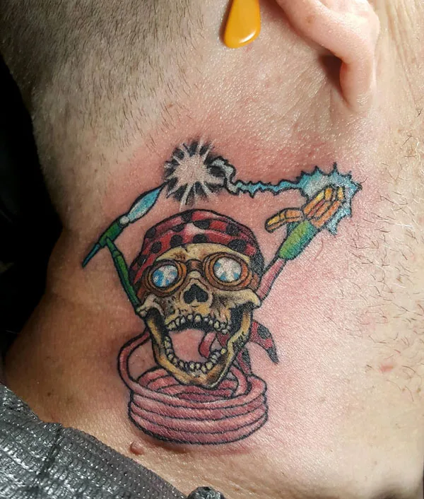 Welding tattoo 91