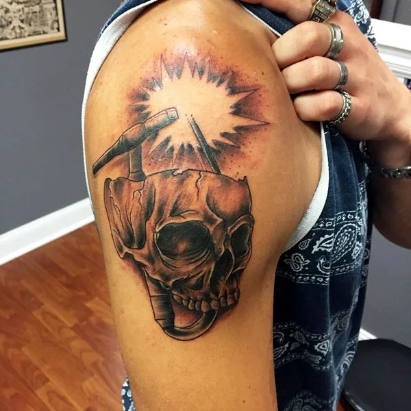 Welding tattoo 97