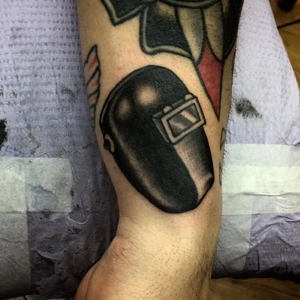 Welding tattoo 99