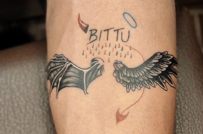 What Do The Angel and Demon Tattoos Signify