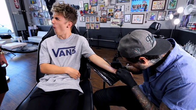 Why does tattooing hurt
