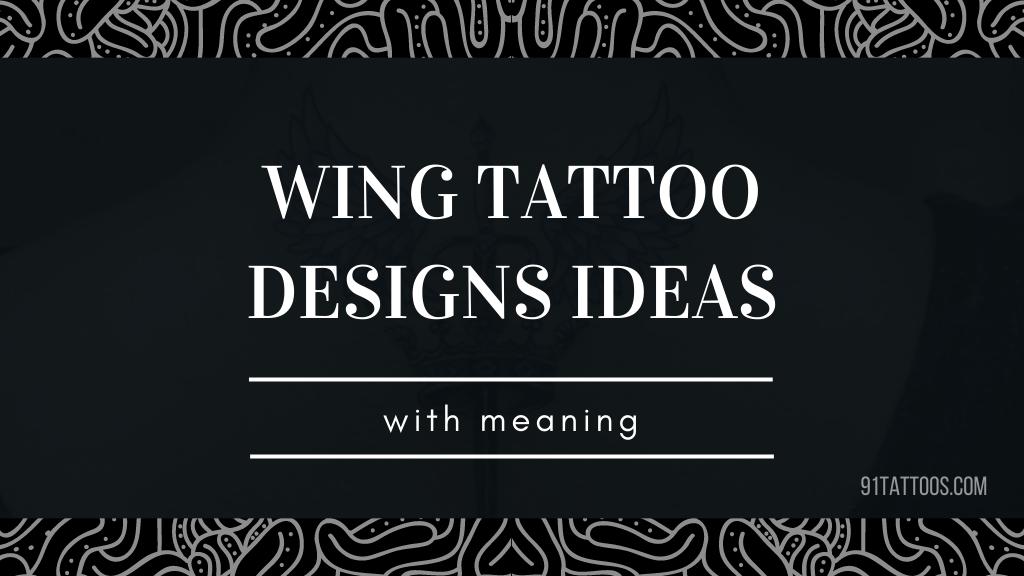 Wing tattoo designs ideas unleash your creativity
