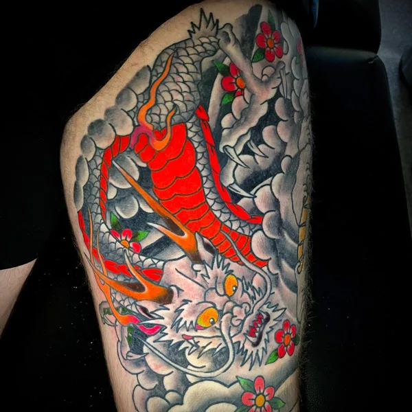 Yakuza dragon tattoo