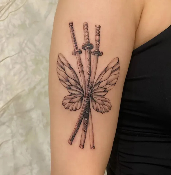 Zoro Sword Tattoo 1