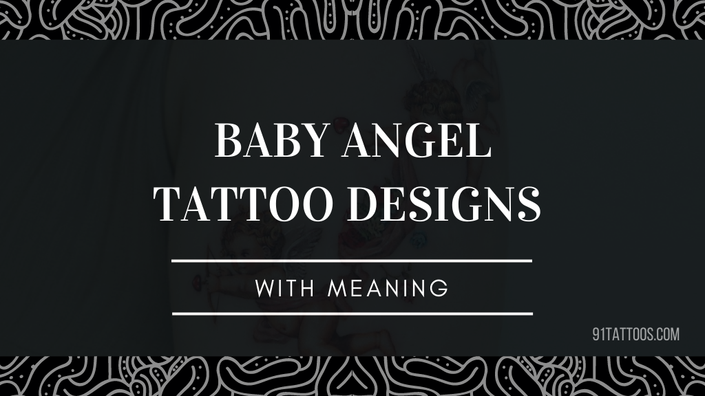 amazing baby angel tattoo designs for men & women