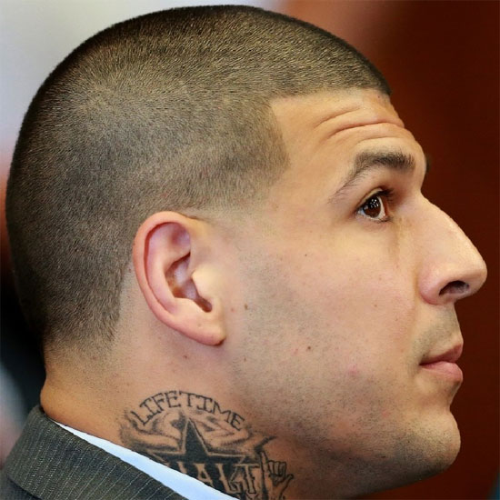blood gang neck tattoo