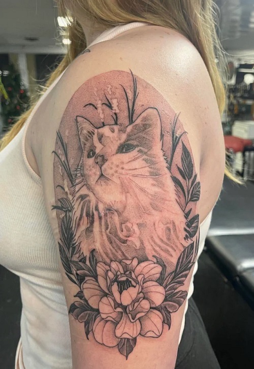 Stunning Cat Tattoo Patterns