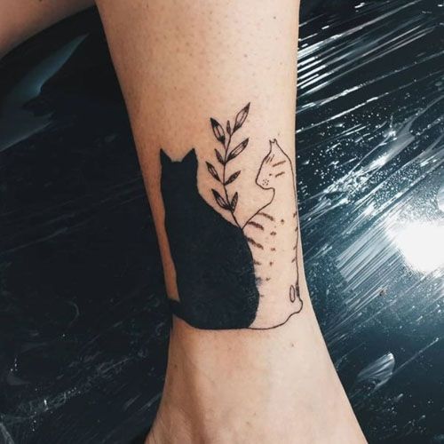 men Cat Tattoo ideas