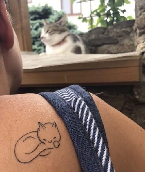 Cat Tattoo Ideas 5