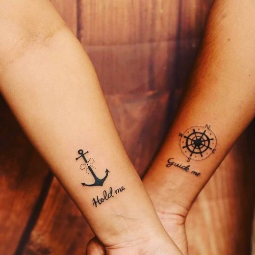 Creative and Meaningful Couple Tattoos 2